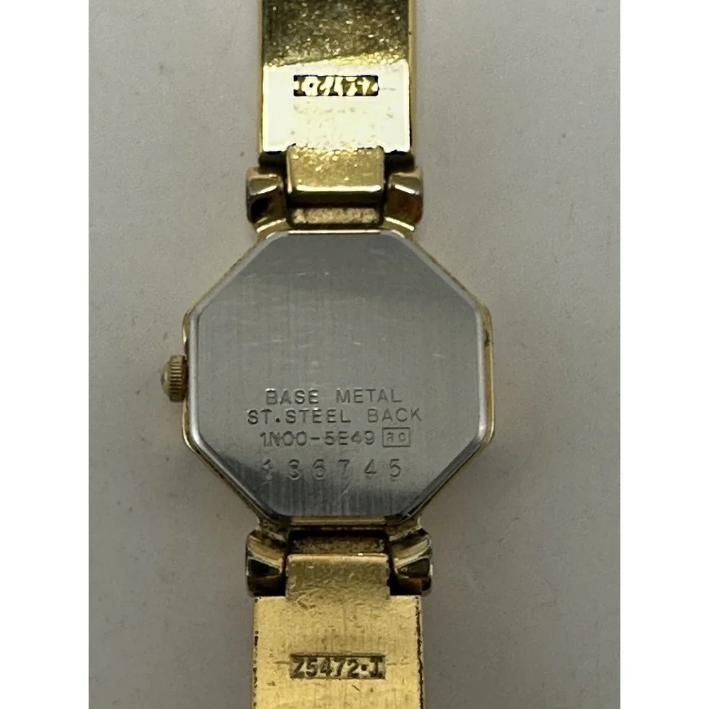 Seiko 1N00-5E49 New Battery‎ Ladies Watch 19MM 7